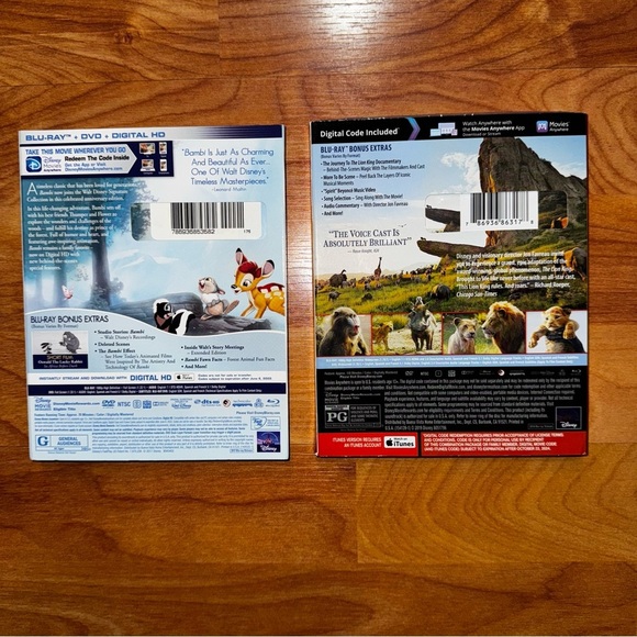 NEW Bambi Blu-ray DVD 2-Disc Set Anniversary Signature w Slipcover + More - Picture 2 of 3